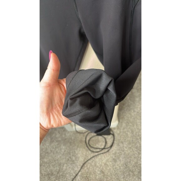 Lululemon Amped Crop Women’s Leggings Low Rise In Gray Purple White Sz 6 #499 - Picture 10 of 12